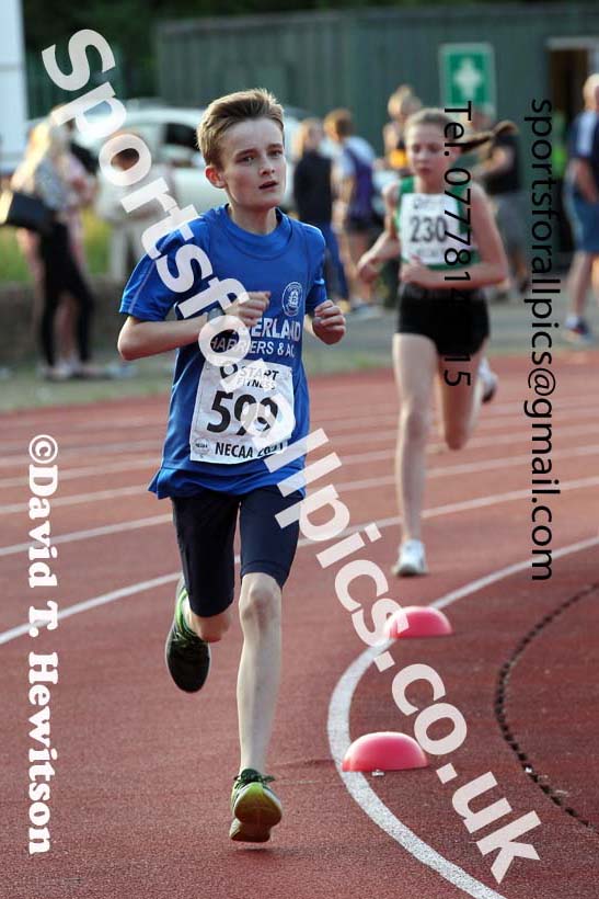 1500 metres, 2021 North East Grand Prix 5, Monkton, Wednesday, July 21st. Photo: David T. Hewitson/Sports for All Pics